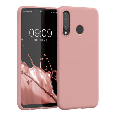 Husa pentru Huawei P30 Lite, Silicon, Roz, 47499.193 foto