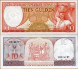 SV * Suriname 10 GULDEN 1963 * UNC