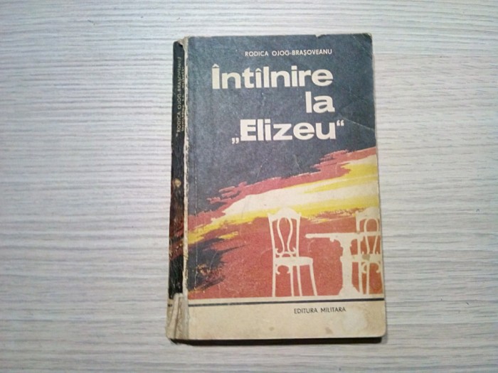 RODICA OJOG-BRASOVEANU - Intilnire la &quot;Elizeu&quot; - Editura Militara, 1983, 336 p.