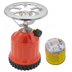 Aragaz Portabil, Aragaz Camping, Lampa Voiaj, Butelie Gaz 190g Inclusa foto
