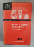 Analyse Mathematique - Fonctions de plusieurs variables reelles - G. Chilov