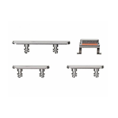 Side Key iPhone 11 Pro, 11 Pro Max, SET, Silver foto
