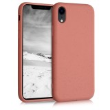 Husa pentru Apple iPhone XR, Fibre vegetale, Roz, 49105.215