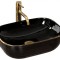 Lavoar pentru blat Rea Belinda Black Gold