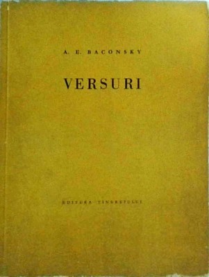 A. E. Baconsky - Versuri foto