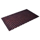 Covor Baie Bambus 80x50 cm Antiderapant ProCart Maro Inchis