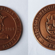 Mircea Cel Batran - Asociatia Filatelica Rimnicu Vilcea - Medalie anul 1988