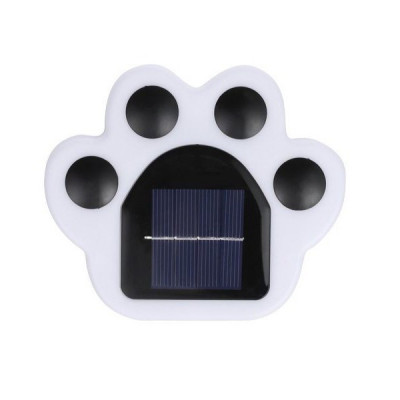Lampa solara LED, Tip laba de urs, pentru gazon sau gradina, Rezistenta la apa, Flippy, Alb rece foto