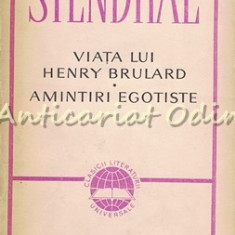 Viata Lui Henry Brulard Amintiri Egotiste - Stendhal