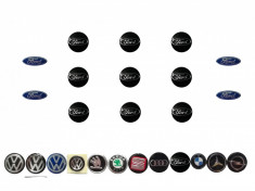 Logo/emblema cheie FORD, 14mm, model 3D (proeminent) foto