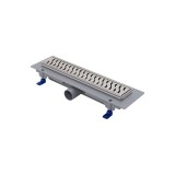 RIGOLA DUS LIV 450MM GRILA INOX VIBE RAMA INOX 674746