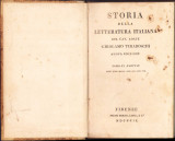 HST 171SP Storia della letteratura italiana tom VI partea II 1809 Tiraboschi