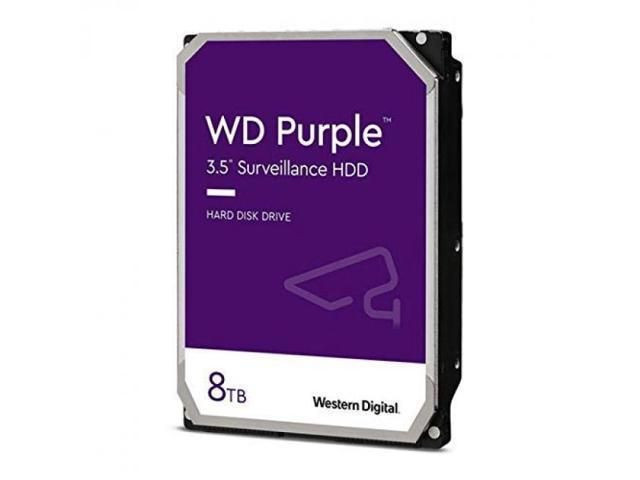 Hard Disk 8 TB, Western Digital Purple 8TB Surveillance HDD, WD84PURZ SafetyGuard Surveillance