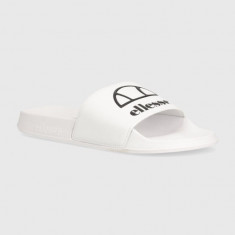 Ellesse papuci Fellentini Slide barbati, culoarea alb, SHVF0742