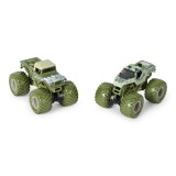MONSTER JAM SET 2 MASINUTE METALICE SHAKER SI SOLDIER FORTUNE SCARA 1 LA 64