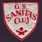 Emblema vintage brodata Echipa de popice Grupul Scolar SANITAS Cluj, anii &#039;60