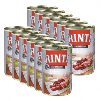 RINTI Carne de miel-cutie 12 x 400g foto