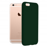 Cumpara ieftin Husa pentru iPhone 6 / 6S, Techsuit Soft Edge Silicone, Dark Green