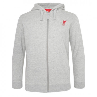 FC Liverpool hanorac cu glugă pentru copii Zip grey - 9-10 let foto