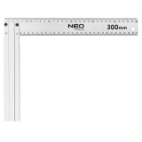 Raportor din aluminiu NEO TOOLS 300 x 175 mm cu scara metrica