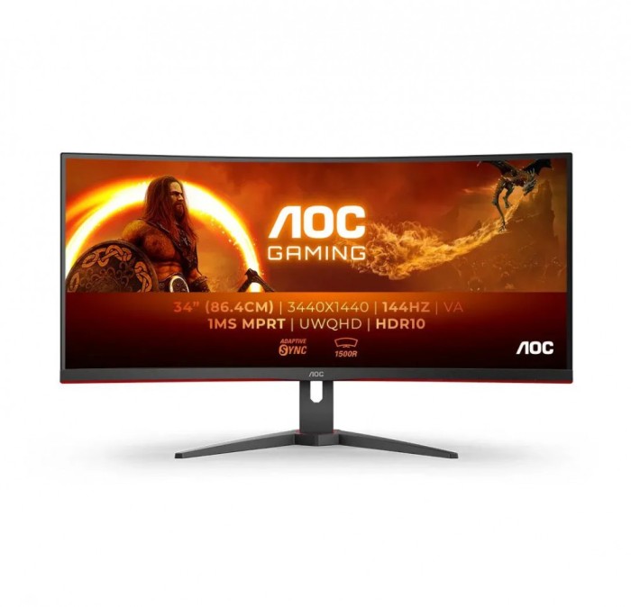 Monitor AOC 34&quot; CU34G2XE/BK