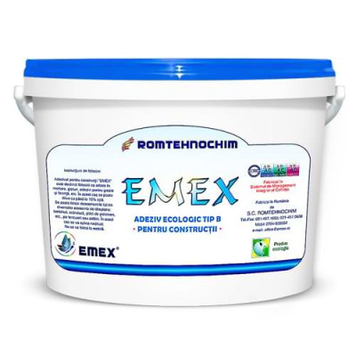 Adeziv tip Aracet pentru Constructii &amp;ldquo;Emex&amp;rdquo; - Bid. 6 Kg foto