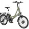Bicicleta electrica cu cadru aluminiu ZT-73 COMPACT VERDE