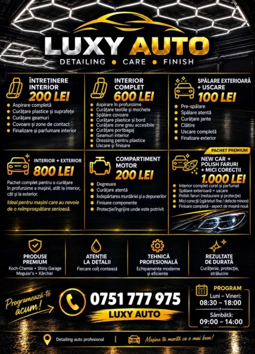 Detailing auto