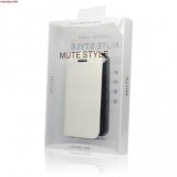 Husa piele MUTE Flip Samsung i9300 alb Original Blister