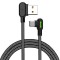 Mcdodo CA-5280 Cablu LED USB-USB-C, 1,8 m (negru)