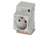 Conector Alimentare AC 16A 3 pini Soclu Mamă PHOENIX CONTACT 0804022 pentru Șină DIN