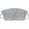 DELPHI LP2477 set placute frana,frana disc