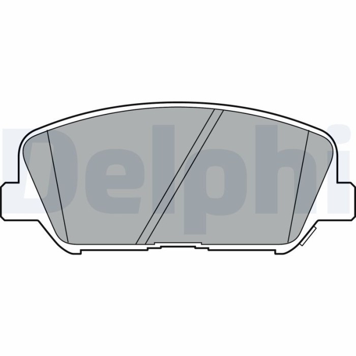 DELPHI LP2477 set placute frana,frana disc