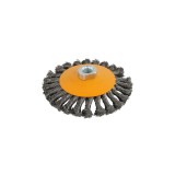 Perie de sarma conica cu noduri ROTOR 125mm M14 Innovative ReliableTools