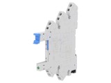 Stativ pentru Șină DIN cu Cleme cu Arc 250VAC