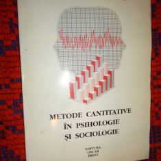 Metode cantitative in psihologie si sociologie - Andrei Novak 173pagini