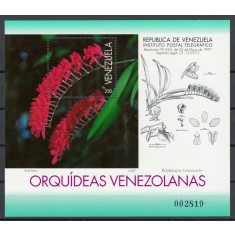 Venezuela 1997 Mi 3084 bl 53 MNH - Orhidee