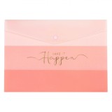 Mapă Plastic, Model &quot;Make it Happen&quot;, Multicolor, Dimensiuni 33.5x24cm