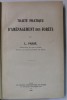 TRAITE PRATIQUE D &#039;AMENAGEMENT DES FORETS par L. PARDE , 1930