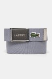 Lacoste curea culoarea gri, RC2012
