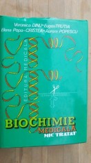 Biochimie medicala. Mic tratat- V.Dinu, E.Trutia,aurora Popescu foto