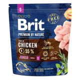 Brit Premium By Nature, Junior Small Breed, XS-S, Pui, hrană uscată c&acirc;ini junior, 1kg