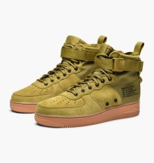 Nike SF Air Force 1 Mid Desert Moss Marime 39 foto