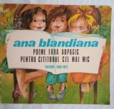 Poeme fara Arpagic pentru cititorul cel mic-Ana Blandiana /ilustratii: Doina Botez