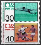 B2711 - Germania RF 1974 - Sport 2v,neuzat,perfecta stare, Nestampilat