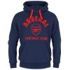 FC Arsenal hanorac de bărbați cu glugă Round navy - XL, FC Arsenal Official