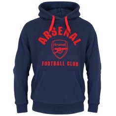 FC Arsenal hanorac de bărbați cu glugă Round navy - XL