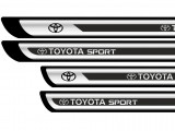 Set protectii praguri CROM - Toyota, 4World