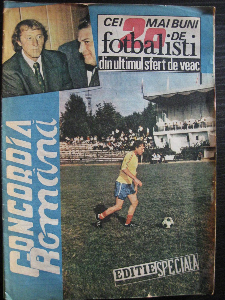 Revista fotbal-Cei mai buni fotbalisti din ultimul sfert de veac, vezi  descriere | Okazii.ro