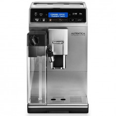 Espressor automat DeLonghi Autentica ETAM 29.660 SB, 1450 W, 15 bar, 1.4 l, carafa lapte, display LCD, argintiu